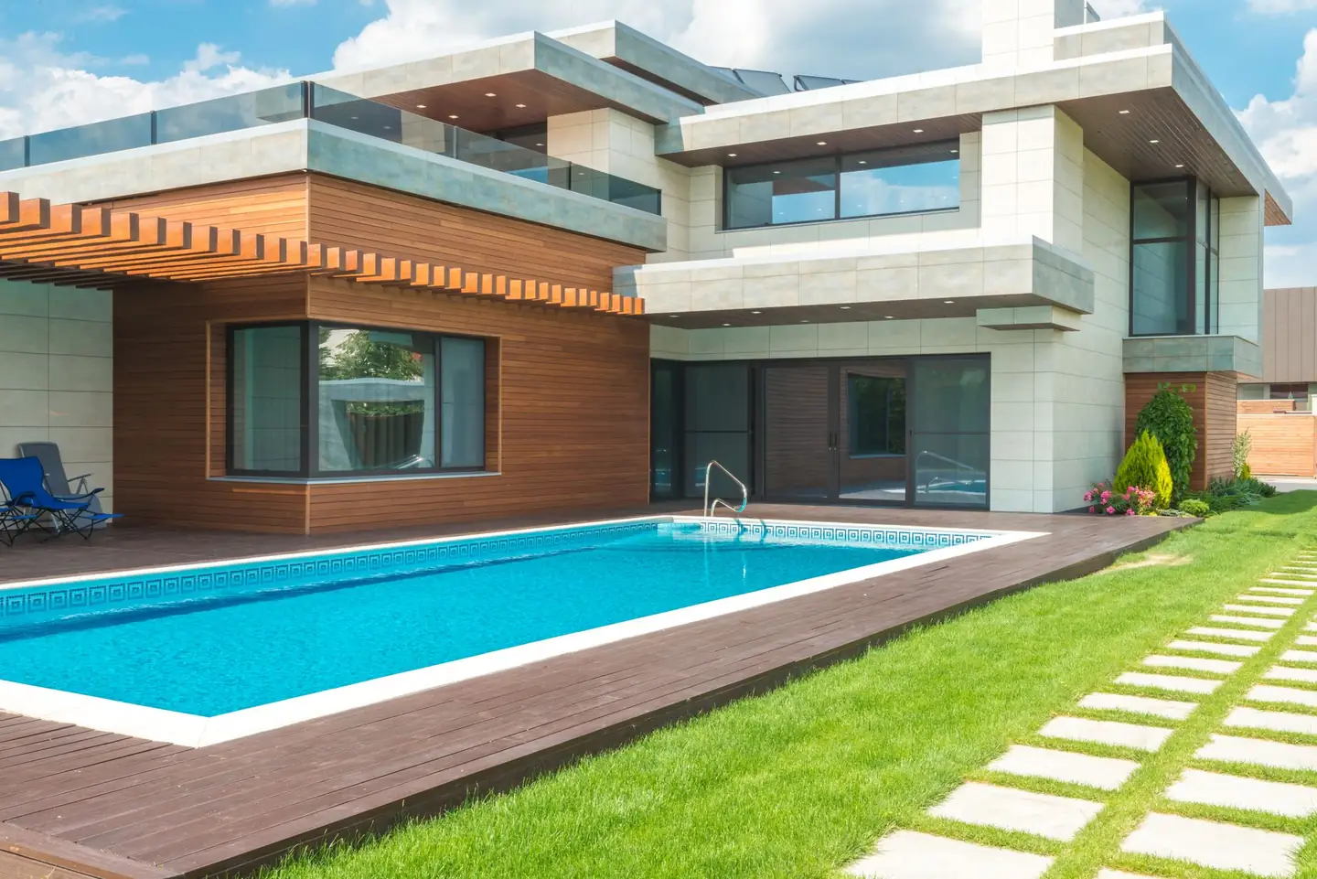 Swimming pool built in Woodlands, NSW